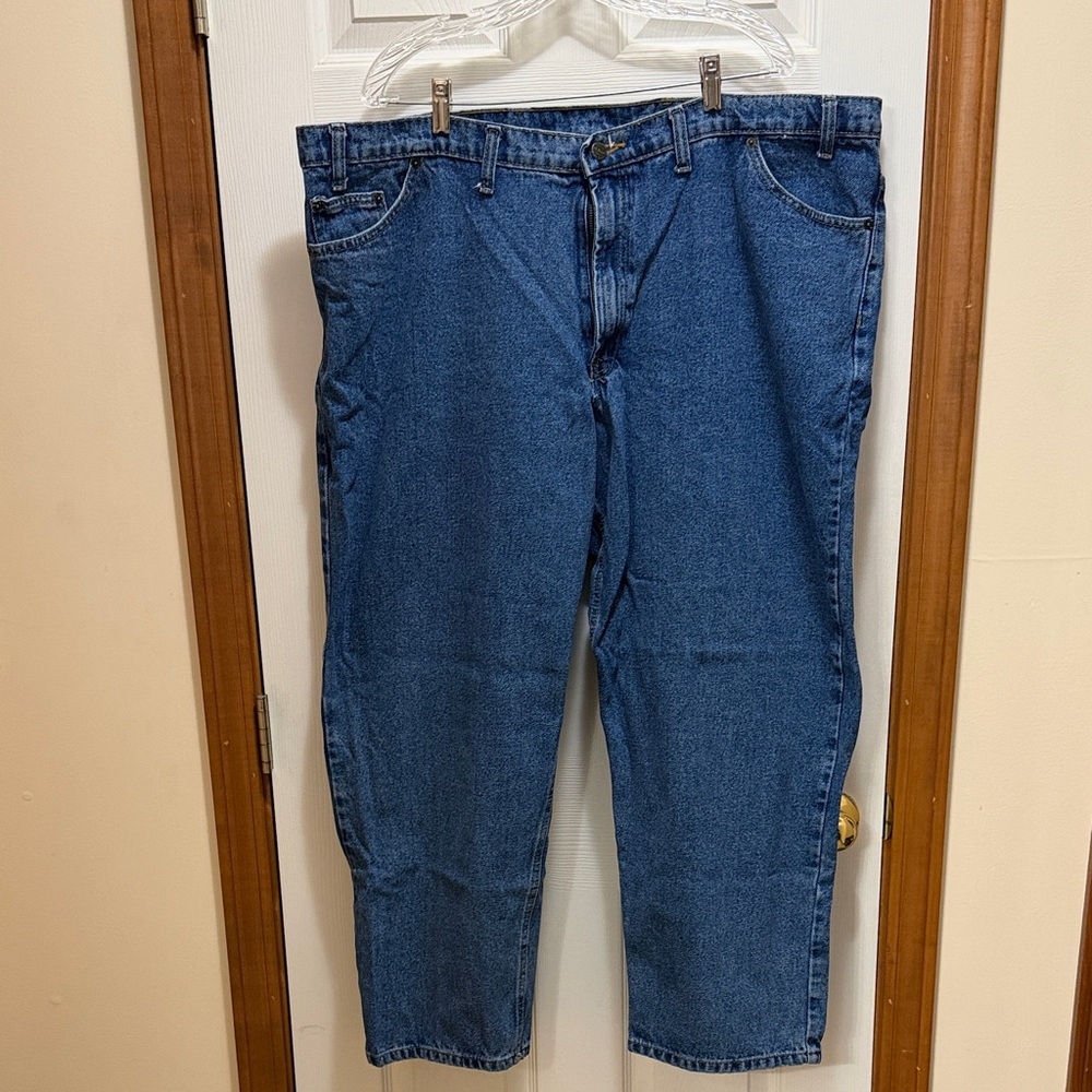 Classic Denim Relaxed Fit Jeans for Men